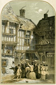 Jeu de Mummers/Mumming - Myles Birket Foster