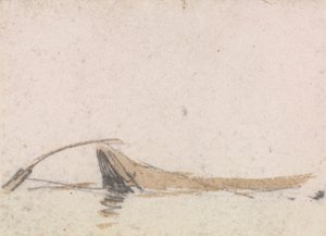 Une des trois études sur la lagune vénitienne - Myles Birket Foster