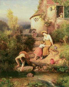 Le ruisseau - Myles Birket Foster