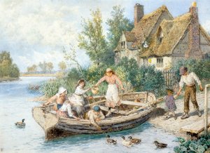Le Ferry - Myles Birket Foster