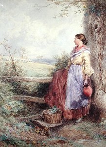 La Laitière - Myles Birket Foster