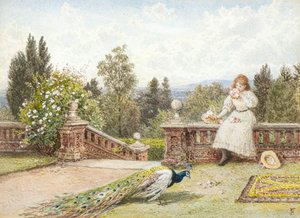 La Terrasse - Myles Birket Foster