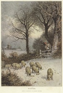 Hiver - Myles Birket Foster