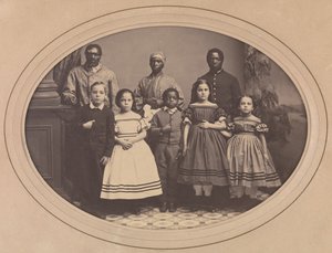 Esclaves émancipés amenés de Louisiane par le colonel George H. Banks