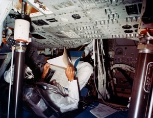 Un astronaute à l