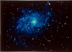 Galaxie spirale dans la constellation du Triangle