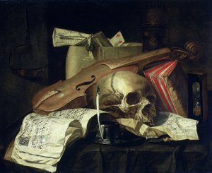 Nature morte de vanité