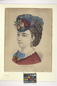 Une belle de Broadway - N. and Ives J.M. (1824 95) Currier