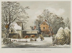 La maison du fermier - Hiver