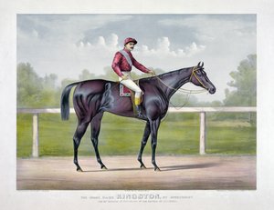 Le Grand Coureur Kingston par Spendthrift par Currier & Ives