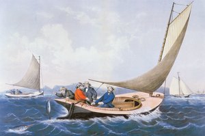 Pêche à la traîne pour le poisson bleu au large des côtes du Maine