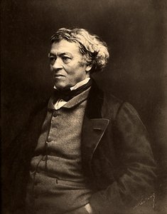 Portrait du peintre français, Jean Baptiste Camille Corot - Nadar