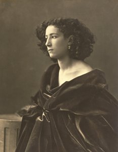 Sarah Bernhardt (1844-1924) actrice française, photo par Gaspard-Félix Tournachon alias Nadar