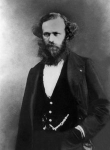 Arsène Houssaye (1815-1896) écrivain français, photo par Gaspard Félix Tournachon dit Félix Nadar (1820-1910) - Nadar