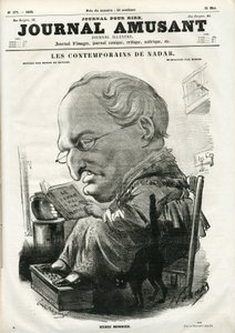 Couverture de « Le Journal Amusant », 05 mai 1859 (gravure) - Nadar