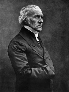 François Guizot (1787-1874) historien et homme politique français, photographié par Nadar, avril 1850 - Nadar