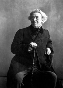 Camille Corot, peintre français, photographié par Nadar