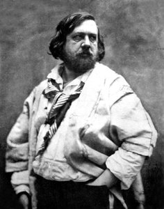 Théophile Gautier, poète français, photographié par Nadar, vers 1854-1855 - Nadar