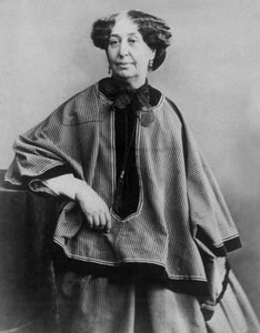 Écrivain français George Sand (1804-1876), photo par Nadar 1864 - Nadar