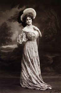 Lola Montez, nom de scène de la danseuse Eliza Rosanna Gilbert, photographie par Nadar