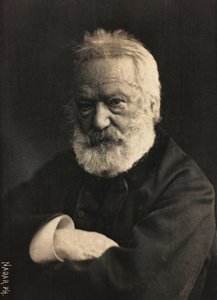 Portrait du romancier français Victor Hugo