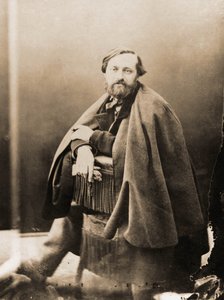 Portrait de Pierre Alexis Ponson du Terrail, écrivain, feuilletoniste 1829-1871 (photo) - Nadar