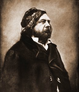 Portrait de Théophile Gautier, poète 1811-1872 - Nadar