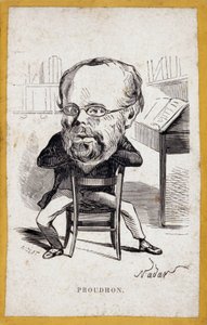 Portraits-charge par Pierre-Joseph Proudhon - Nadar
