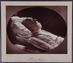 Victor Hugo sur son lit de mort, 22 mai - Nadar