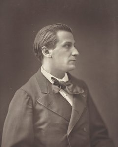 François Coppée, poète et romancier français, 1842-1908, vers 1876 - Nadar