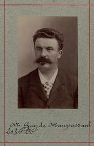 Guy de Maupassant - photo atelier Nadar - Nadar