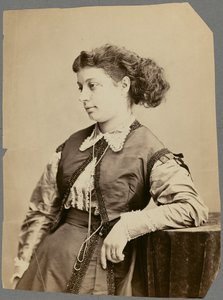 Mme Lina Sand [née Calamatta] - Nadar [Gaspard Félix Tournachon]