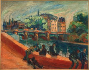 Un quai sur la Seine - Nadežda Petrović