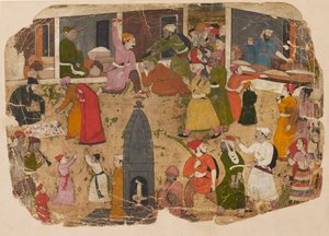 Une agitation dans le bazar, 1750-1760