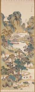 Rassemblement de poésie au Pavillon des Orchidées - Nakabayashi Chikkei