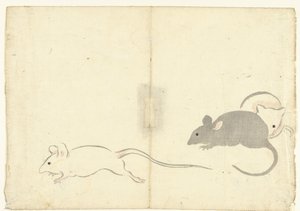 Trois rats (Prentenalbum van Korin) (Korin gafu)
