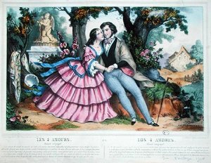 Les Quatre Amours, Amour Conjugal - Napoleon (after) Thomas