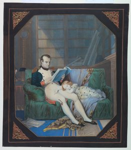 "Image en clinquant": Napoléon dans son étude - Napoleon Bonaparte