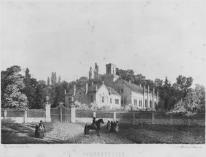 Le Château de Pohrebyszcze où est née Madame Hanska, épouse du romancier français Honoré de Balzac - Napoleon Orda