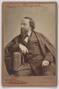 Bayard Taylor - Napoleon Sarony