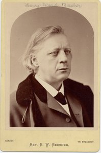 Henry Ward Beecher (1818-87), clergyman américain, réformateur social