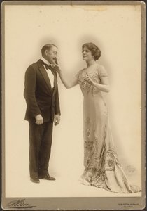 [John Drew, Jr. et femme] - Napoleon Sarony