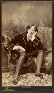 Oscar Wilde, 1882 - Napoleon Sarony