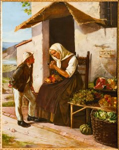 Chez le primeur - Narciso Malatesta