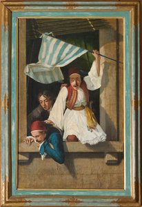 Scène de la Révolution grecque