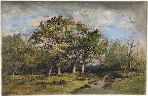 Paysage - Narcisse Diaz de la Pena