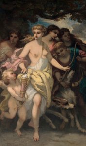 Diane - Narcisse Virgile Diaz de la Peña