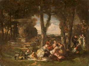 Fête champêtre - Narcisse Virgile Diaz de la Peña