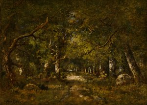 Scène forestière (1874) - Narcisse Virgile Diaz de la Peña