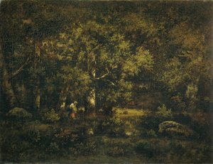 La forêt de Fontainebleau - Narcisse Virgile Diaz de la Peña
